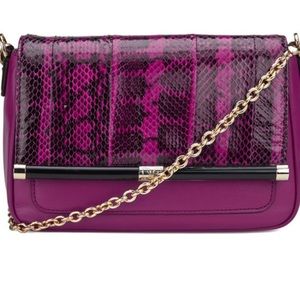 Diane Von Furstenberg Leather Snakeskin Bag